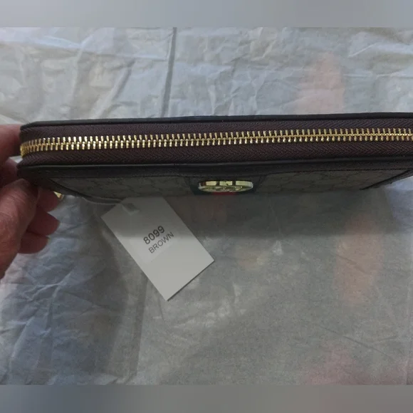 Unbranded Fashion Brown and Green Women's Wallet - Picture 7 of 15